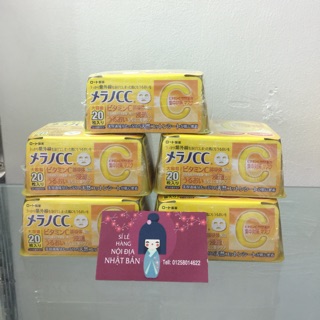 Mặt nạ CC Melano 20  miếng Nhật Bản