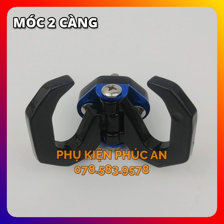 Móc treo đồ INOX, TITAN gắn xe máy, xe điện AB airblade Vario Winner X Exciter Sirius Cub Dream Wave