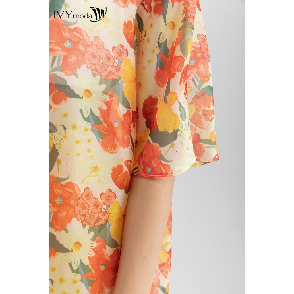 [NHẬP WABRTL5 GIẢM 10% TỐI ĐA 50K ĐH 250K ]Áo khoác kimono nữ đi biển IVY moda MS 17B8595