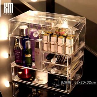 [CÓ SẴN]Hộp hãng KAMAN cao cấp đựng mỹ phẩm có nắp đậy