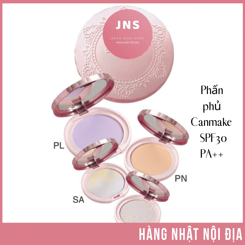 Phấn phủ Canmake Transparent Finish Powder SPF30 PA++ 100g