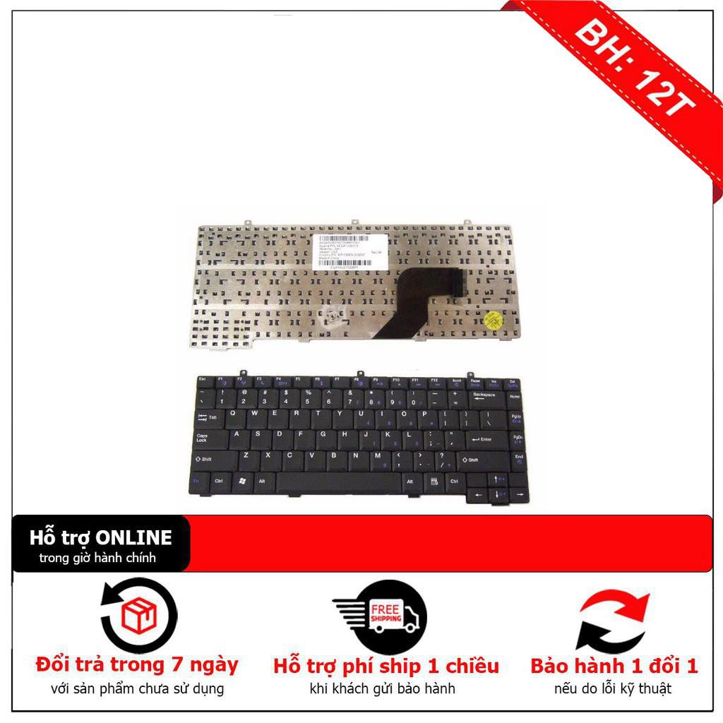 [BH12TH] Bàn phím laptop Gateway NA1, QA1, 475m, E-475, E-265, E-265M, NA1, QA1