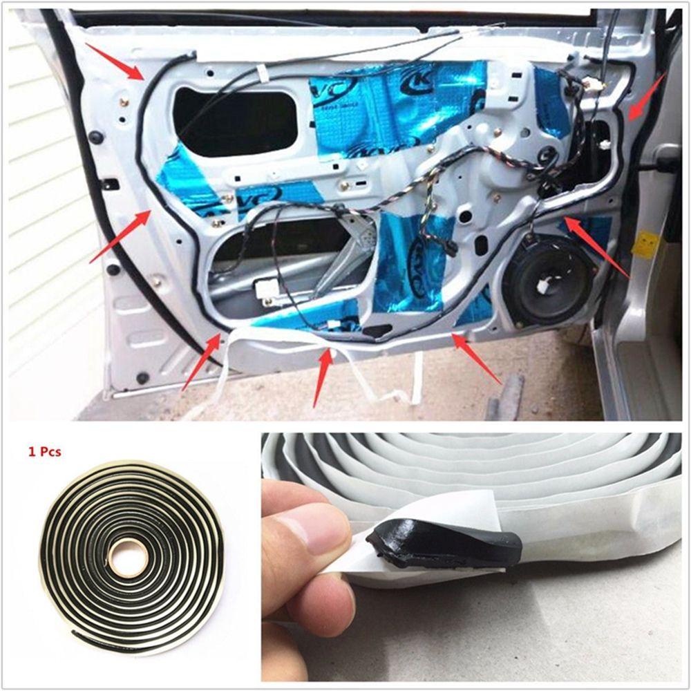 Cuộn Băng Keo Dán Cửa Xe Hơi / Xe Tải Màu Đen Dài 4M