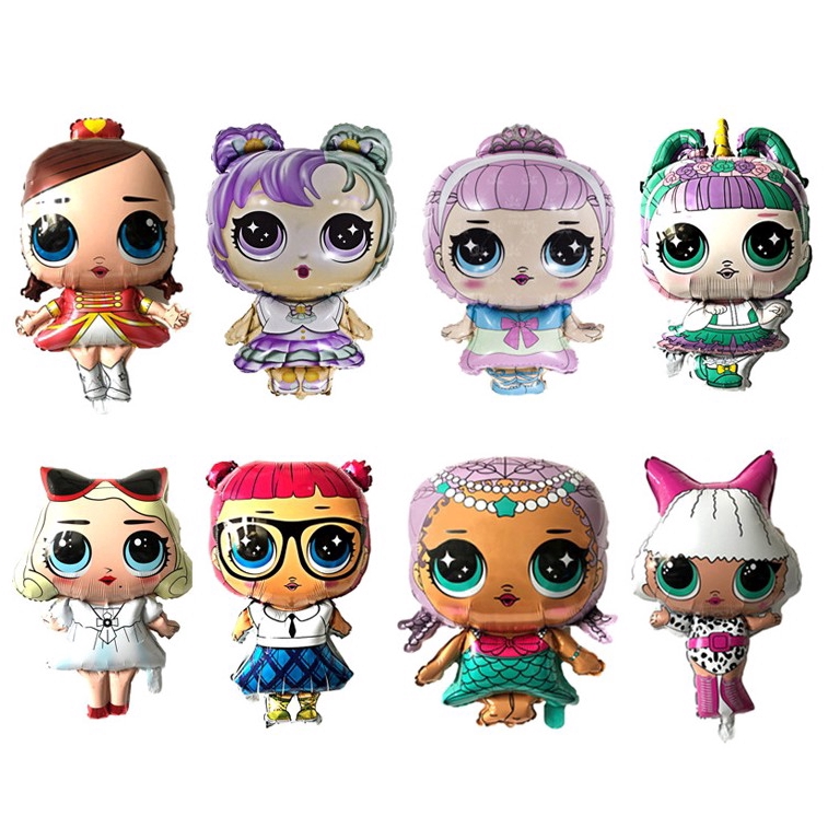 Bong bóng tráng nhôm độc đáo chuyên dụng cho tiệc sinh nhật cho bé