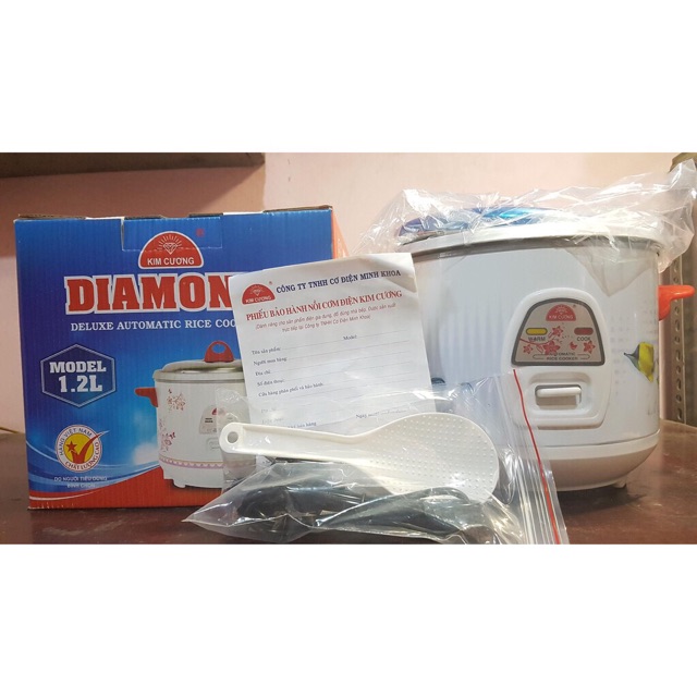 Nồi cơm điện kim cương 1,2L nắp rời | BigBuy360 - bigbuy360.vn
