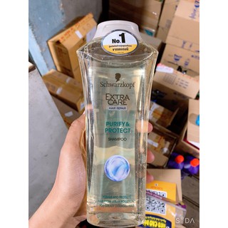 Dầu Gội Chăm Sóc Tóc Chuyên Sâu Schwarzkopf Extra Care Purify & Protect (400ml)