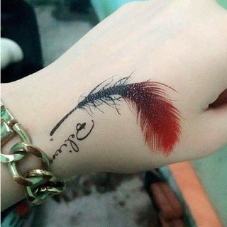 [MUA 1 TẶNG 1] Hình xăm dán lông vũ