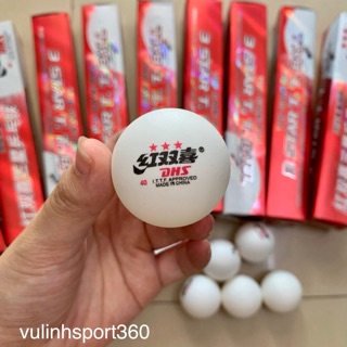 Quả bóng bàn DHS 3 sao (hộp 6 quả) [ảnh thật]
