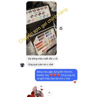 Set sơn Gel - Set 80 màu