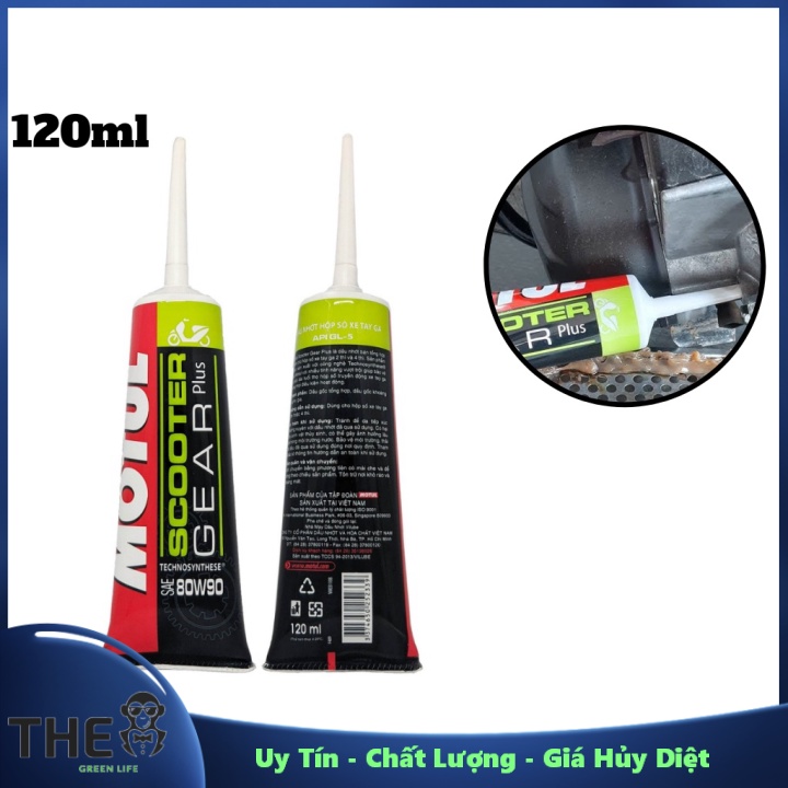 Nhớt Hộp Số Nhớt Láp Motul Cho Xe Tay Ga Cao Cấp Motul Scooter Gear Plus 120ml  - Uy Tín _Chất Lượng _Giá Hủy Diệt