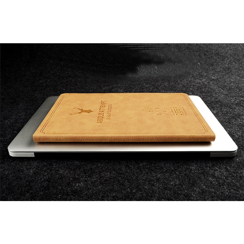 Bao Da Cover Dành Cho Ipad Mini 1 / Mini 2 / Mini 3 Vân Da Tuần Lộc Hỗ Trợ Smart cover