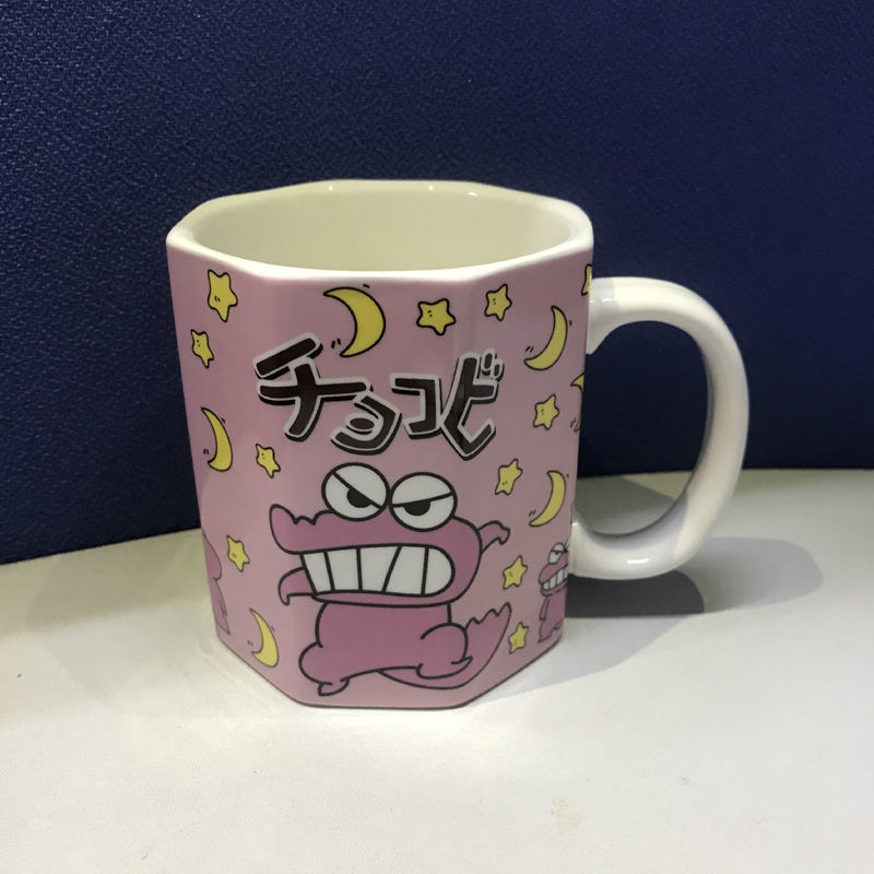Cốc Uống Nước Bằng Sứ In Hoạt Hình Shin-Chan / Superman Kiểu Nhật Bản Dễ Thương Dùng Làm Quà Tặng