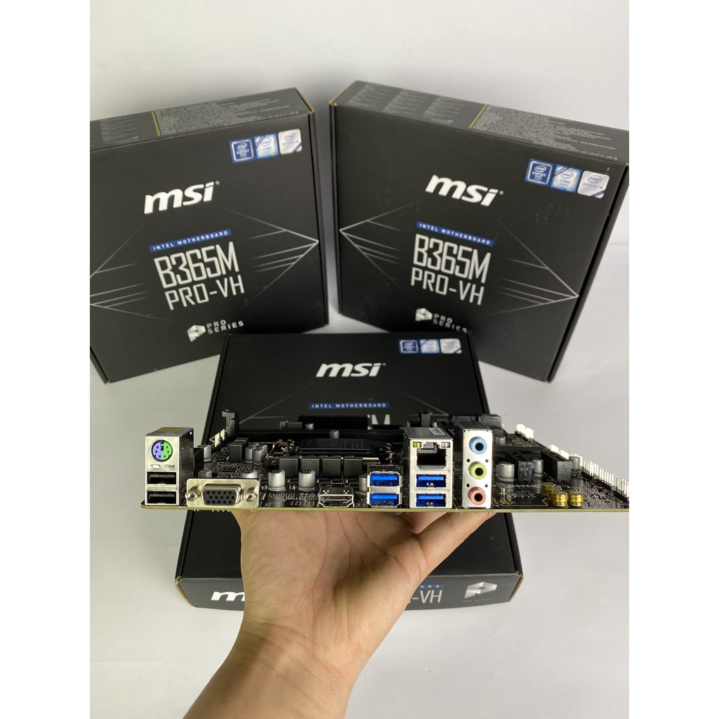 Mainboard MSI B365M Pro VH chính hãng chất lượng giá rẻ bảo hành 36 tháng