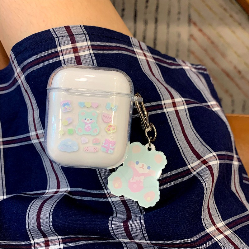 Case Airpods Gấu Cute cho AirPods 1/2/Pro - airpod case