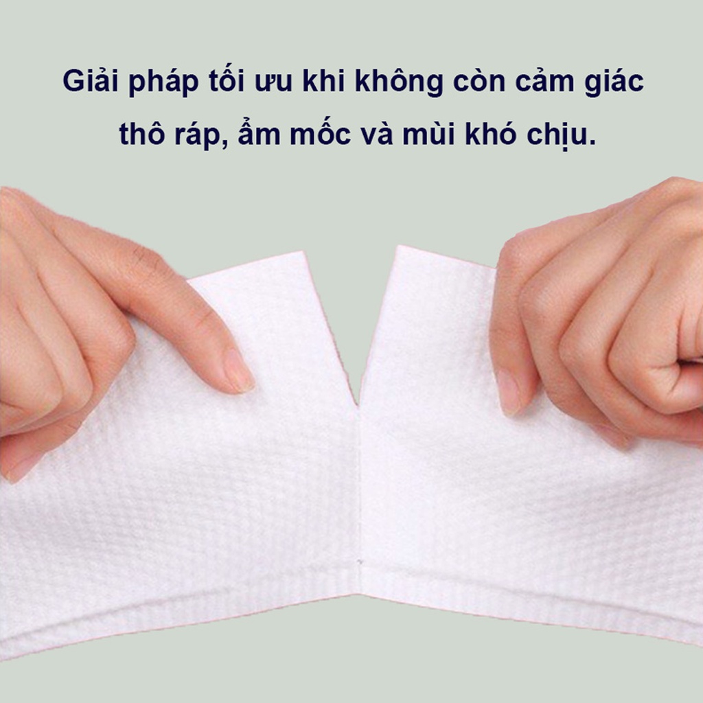 Khăn lau mặt khô đa năng Animerry cuộn 40 tờ