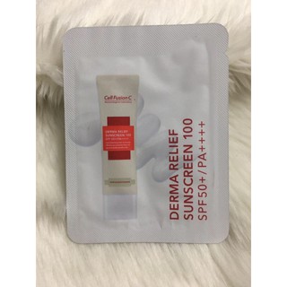 1 GÓI DÙNG THỬ KEM CHỐNG NẮNG CELL FUSION C DERMA RELIEF CREAM SPF 50+ PA++++ 1.5g