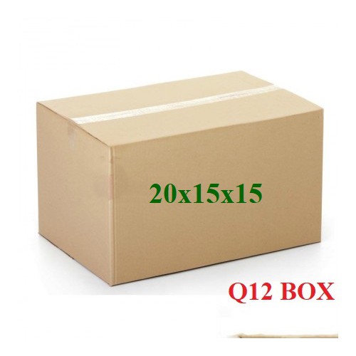 Q12 - 1 Hộp carton 20x15x15 Cm