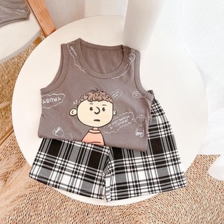 Bộ ba lỗ cotton