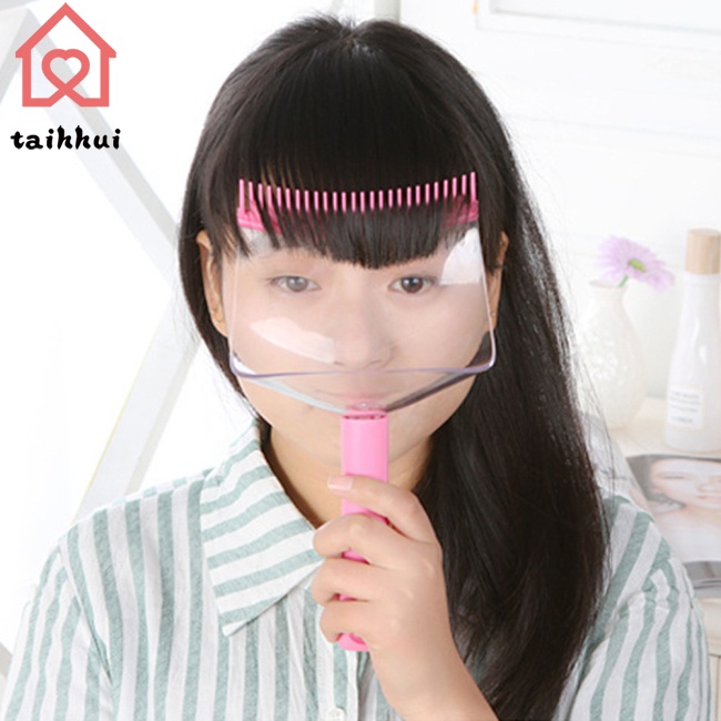 Dụng cụ lược cắt tóc mái nhỏ gọn đa năng cho nữ sinh