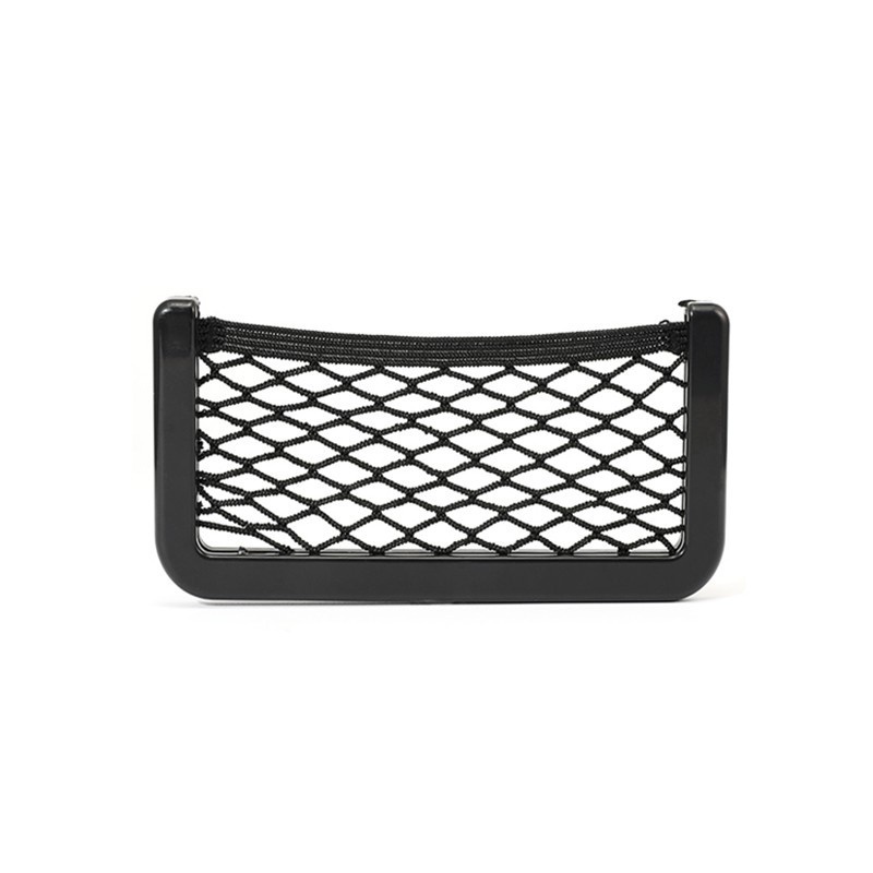 Túi lưới đựng đồ SEAMETAL dạng đan dây co giãn đa năng sử dụng trên xe hơi dành cho điện thoại vật dụng nhỏ