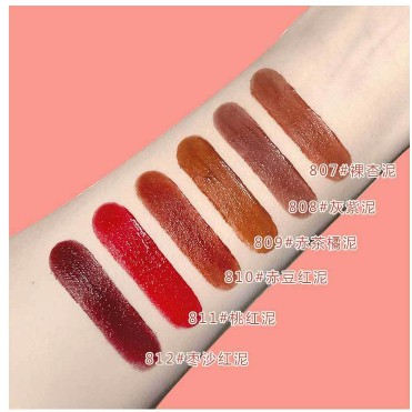 Son Tint Kem Lì CVZ Hình Gấu In Nổi Matte Lip Glaze KST01- KIMBEAUTY