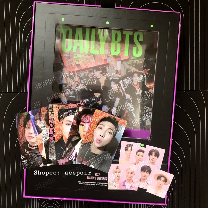 Ảnh BTS season greetings hàng chính hãng