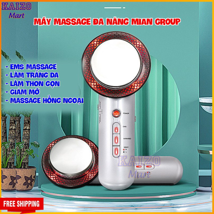 Máy massage cầm tay - Máy mát xa đa năng EMS cao cấp - Massage bụng giảm béo - HDSD Tiếng Việt - TEKO Store