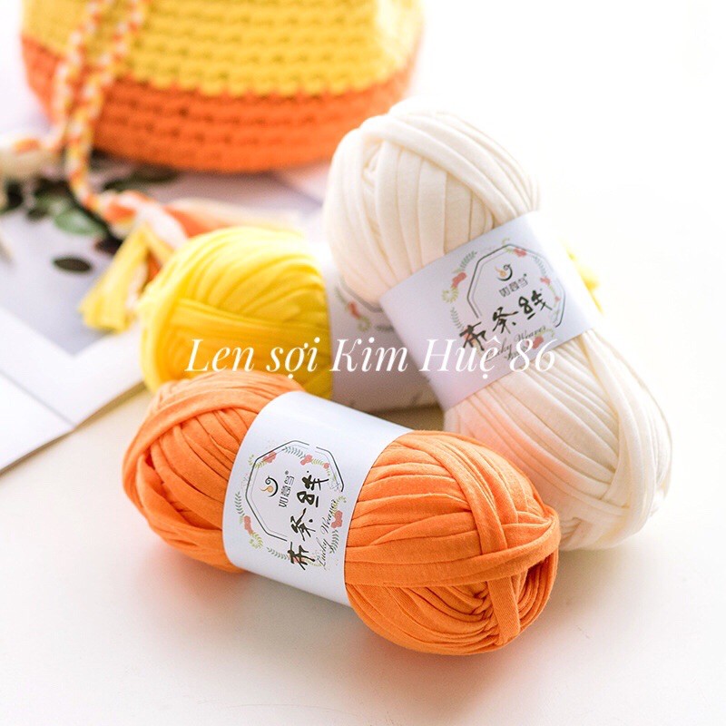 Sợi vải trơn 100g( từ màu 01 đến 20)