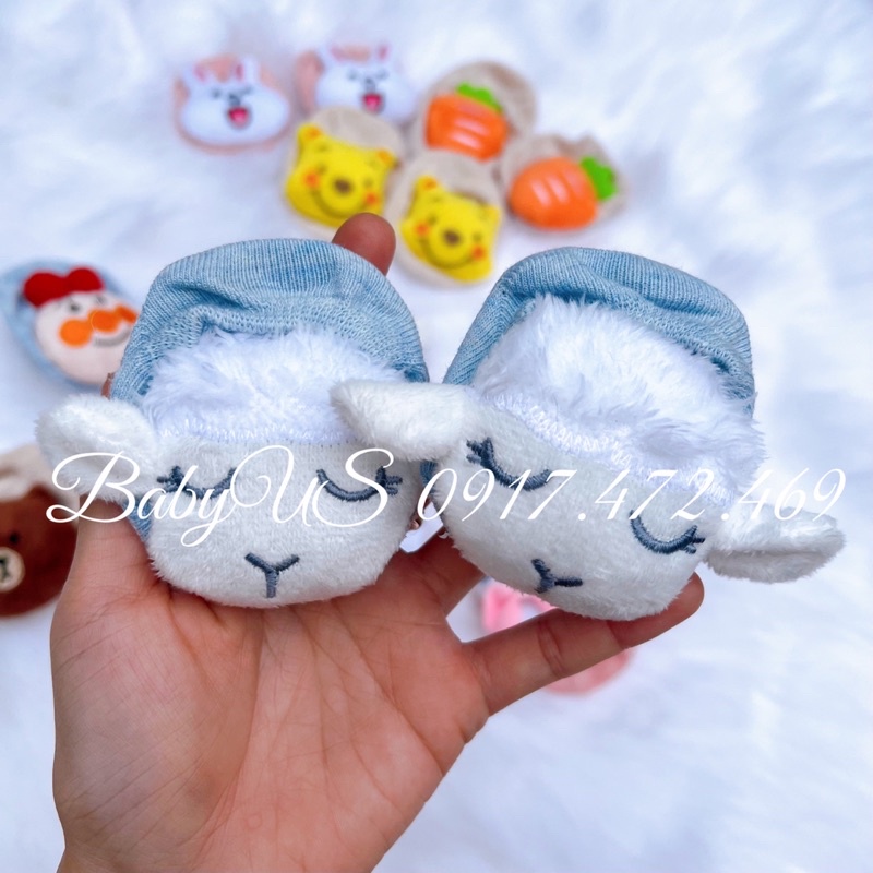 Vớ thun hình thú dễ thương cho bé
