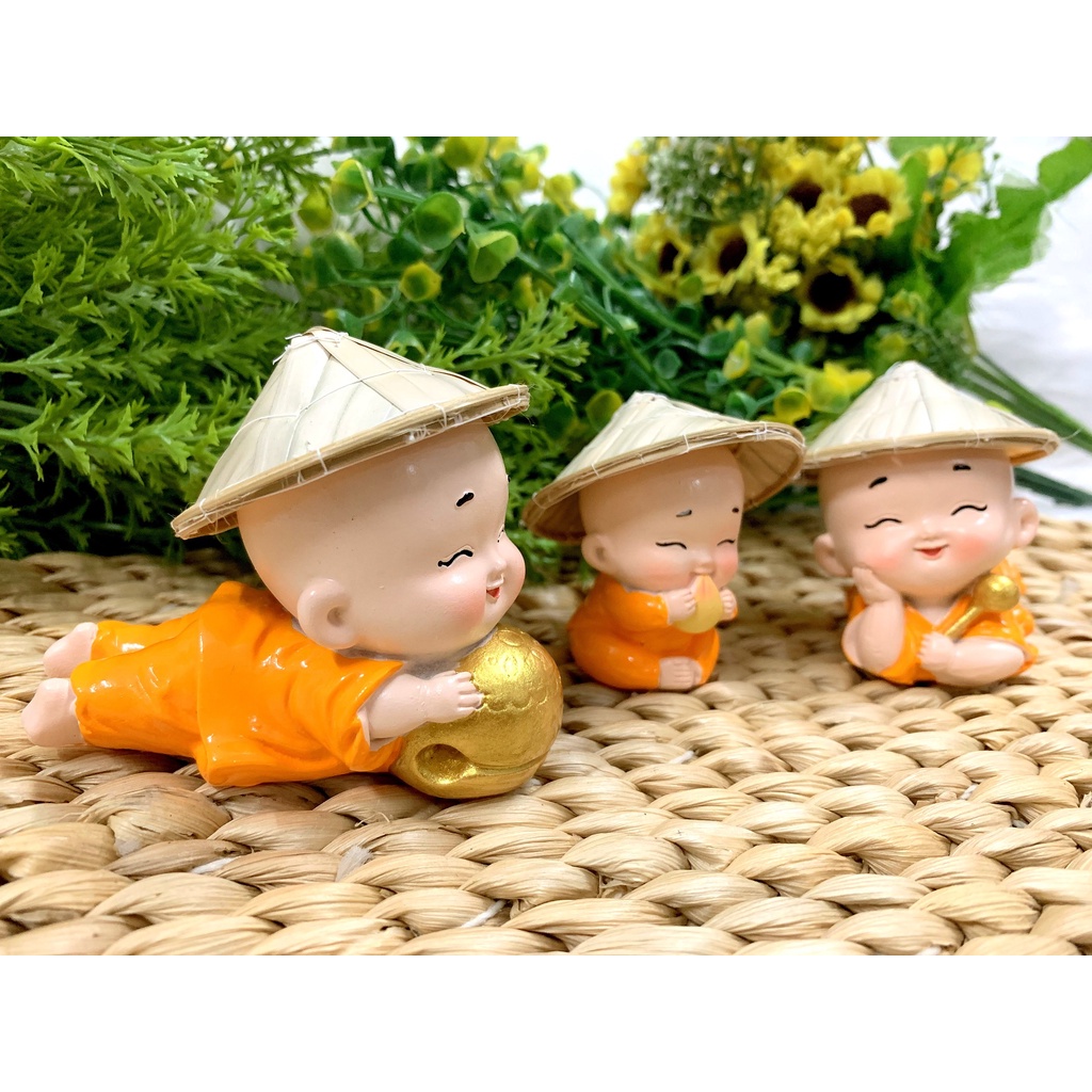 Tượng Tiên Đồng đội nón lá Việt Nam (Hàng Độc Quyền)