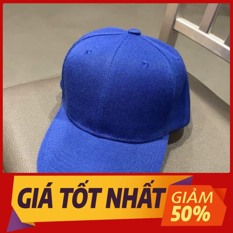 Nón lưỡi trai nón kết trơn màu vàng nam nữ thời trang unisex NKT01