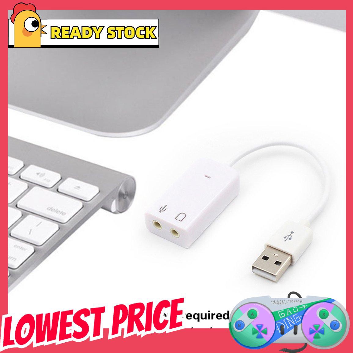 Card Âm Thanh Usb 7.1 Kênh Cho Laptop | BigBuy360 - bigbuy360.vn