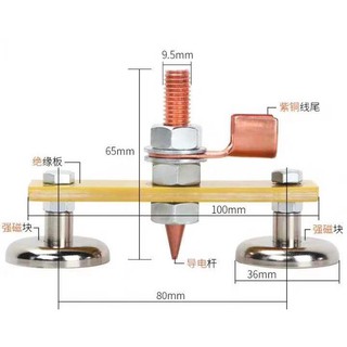 Mua kẹp hàn nam châm  kẹp mass nam châm