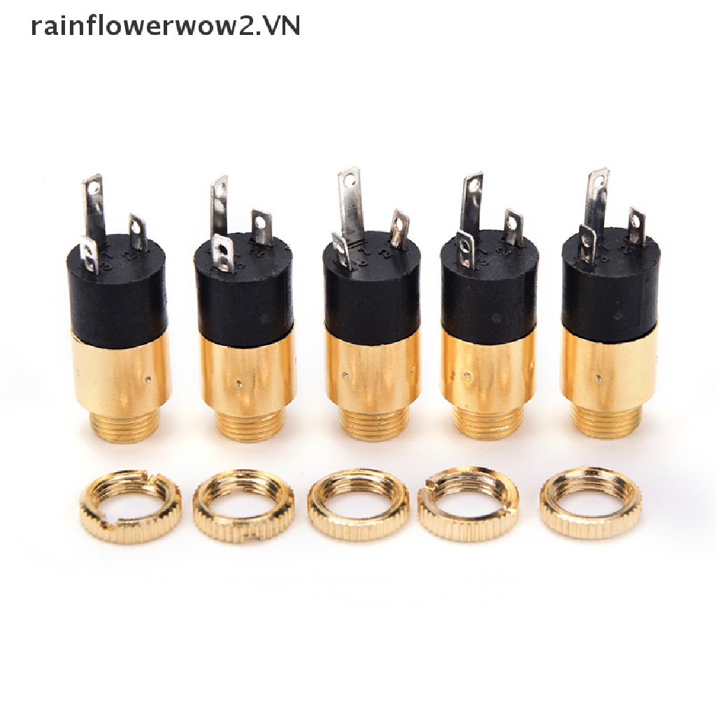 Bộ 5 Đầu Nối Âm Thanh PJ392 3.5mm Jack Cắm 3.5mm Chuyên Dụng