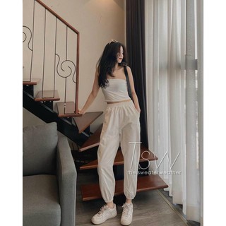 Quần jogger đũi bo gấu nữ siêu hot