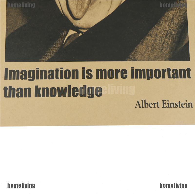 Poster Dán Tường Hình Einstein