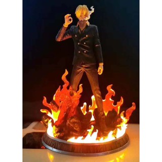 [Ảnh thât] Mô hình Zoro có effect cao khoang 37cm - One Piece