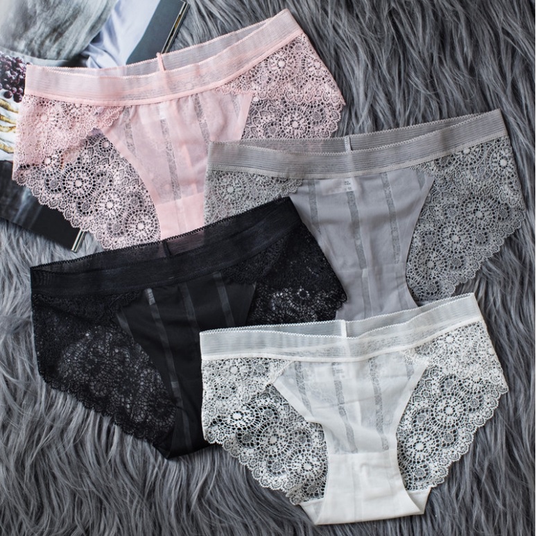 Quần lót nữ sexy ren dây kiểu trẻ trung, thoải mái, thoát mát  Anna Shop