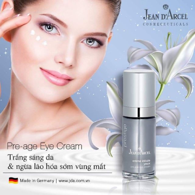 Kem Dưỡng Làm Sáng Và Ngừa Lão Hóa Vùng Mắt  Pre - Age Eye Cream Jean d'Arcel