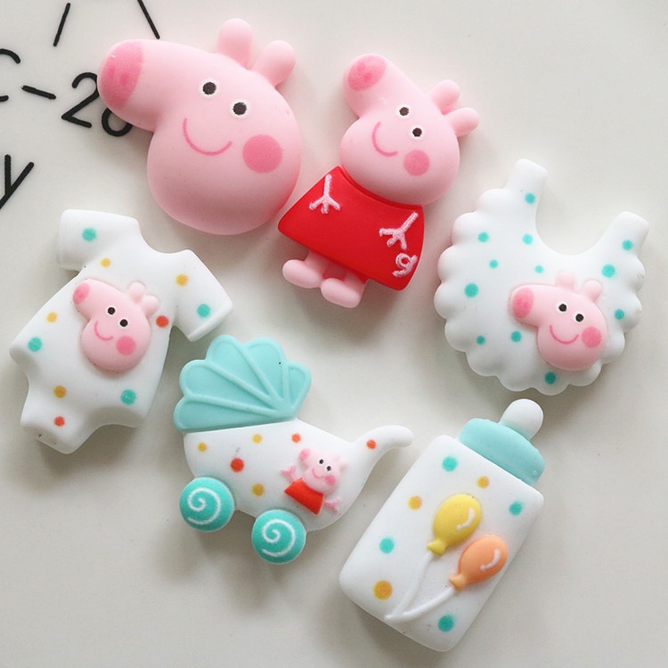 Sticker Gắn Dép Sục Cross Hình DIY Dễ Thương, Xinh Xắn - HQ35