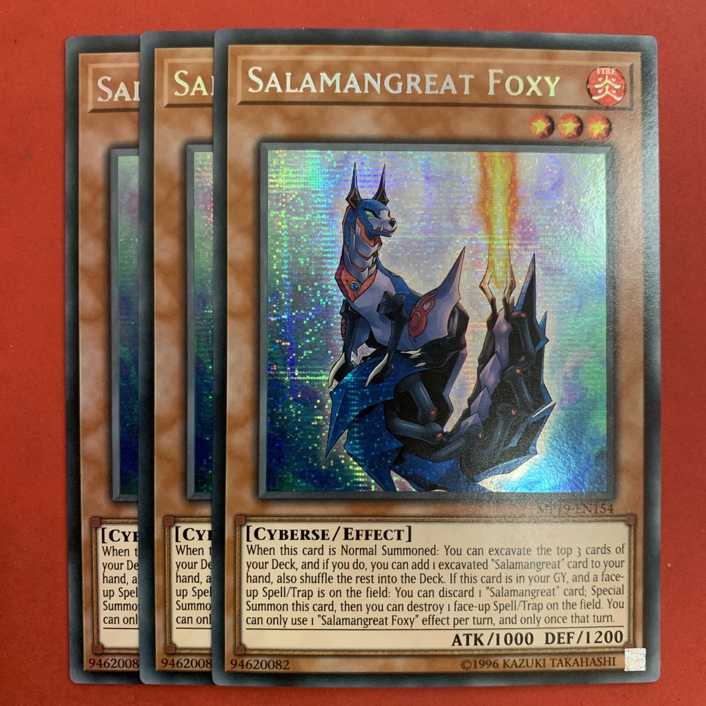 [EN][Thẻ Bài Yugioh Chính Hãng 'Salamangreat Foxy'