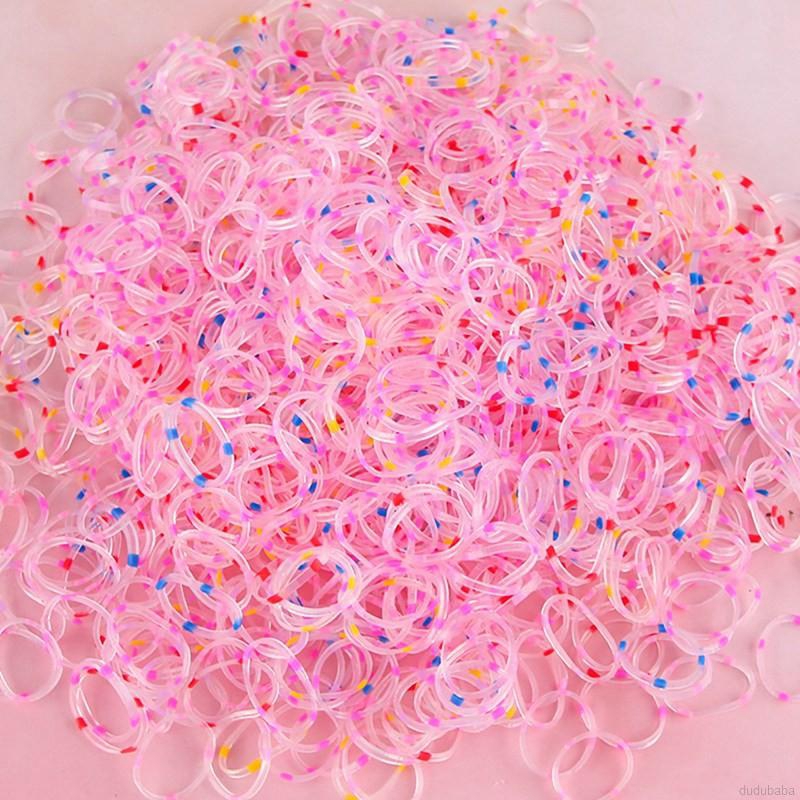 Set 4000 dây thun dùng một lần họa tiết dễ thương bắt mắt sành điệu