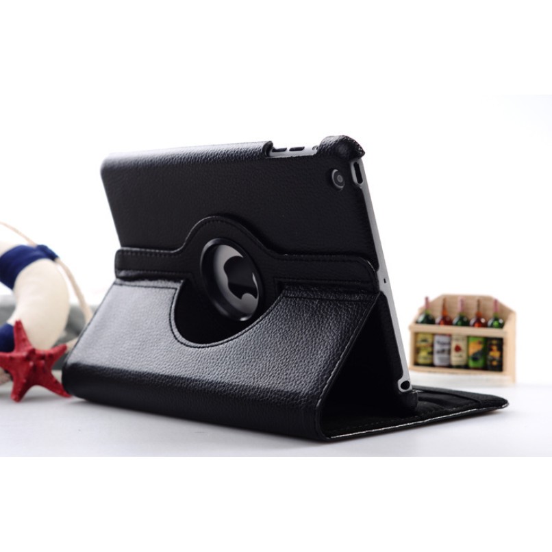 Bao da xoay 360 độ (ĐEN) iPad Pro 9.7 / iPad Air 2 / Air / iPad 2/3/4 / iPad Mini 4 / Mini 1/2/3 / Pro 12.9 / Pro 10.5 | BigBuy360 - bigbuy360.vn