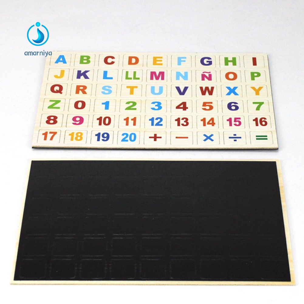 Bộ đồ chơi xếp hình chữ cái tiếng Nga 3D từ tính dành cho trẻ em