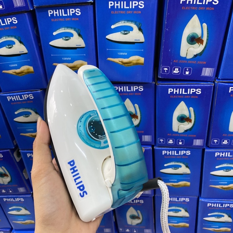 Bàn ủi mini du lịch Philips GZ500 - Bàn là philip gấp gọn