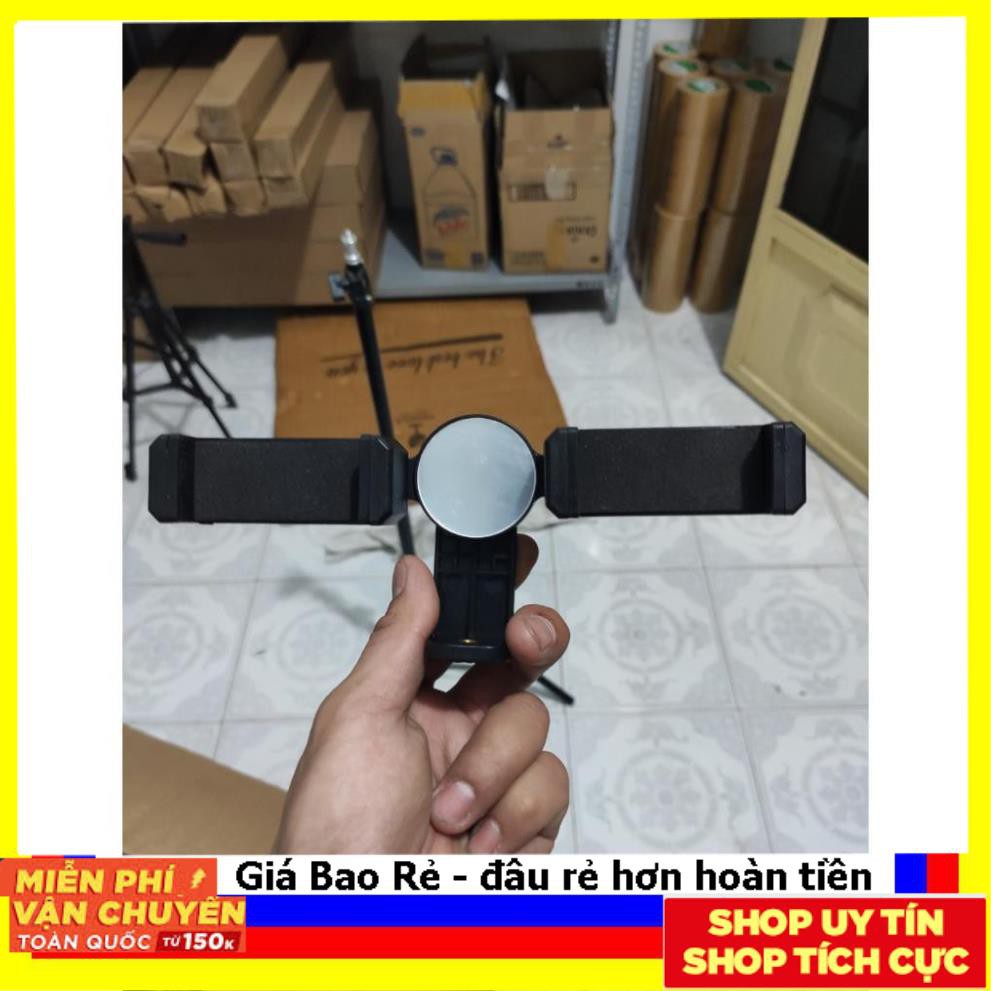 BỘ CHÂN 2M1 + KẸP 2 ĐIỆN THOẠI LIVESTREAM