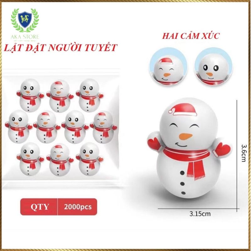 [FREESHIP] Lật đật Doraemon mini, mô hình Doraemon, lật đật cho bé Doremon và những người bạn, AKA Store