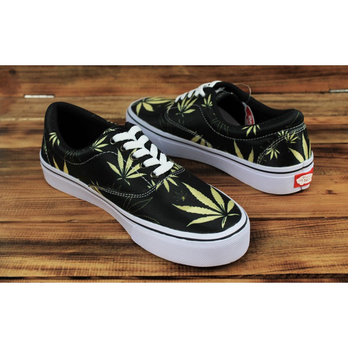 OFF WHITE Giày Thể Thao Vans Era Sk8 Chính Hãng Màu Trắng Đen