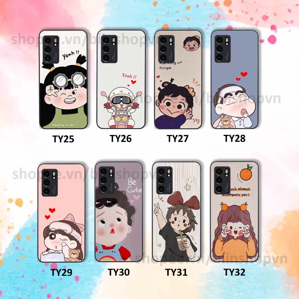 Ốp Oppo Reno6 / Reno6 Z 5G / Reno 6 in hình baby siêu dễ thương, ngộ nghĩnh đáng yêu