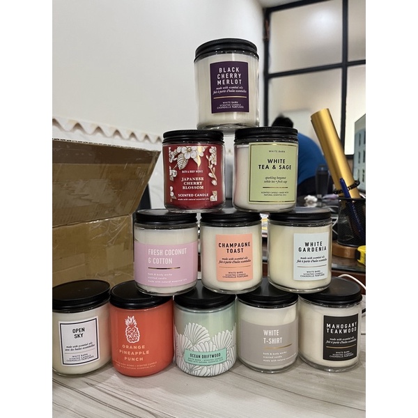 Nến thơm nhập Mỹ Bath and Body Works 1 bấc - Bath and Body 1 wick candle